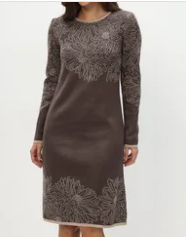 Printed Dress New Women's Fashion Noble