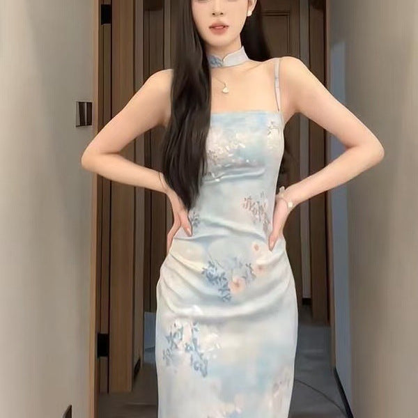 Women's Pure Jacquard Design Fashion Slim Dress