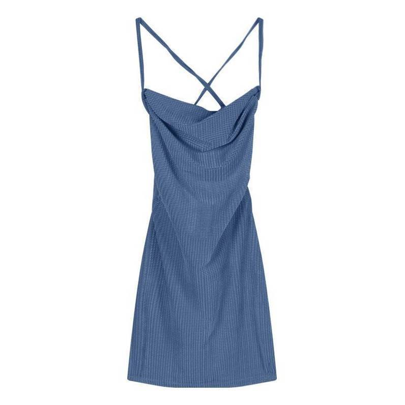 Strap Backless Skinny Sheath Elegant Dress