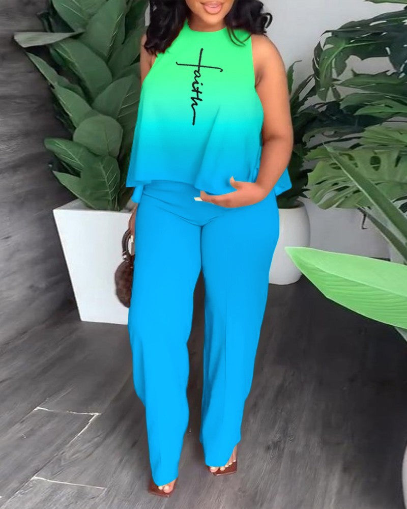 Cute Style Fresh Sweet Women's Clothing Fashion Casual Set